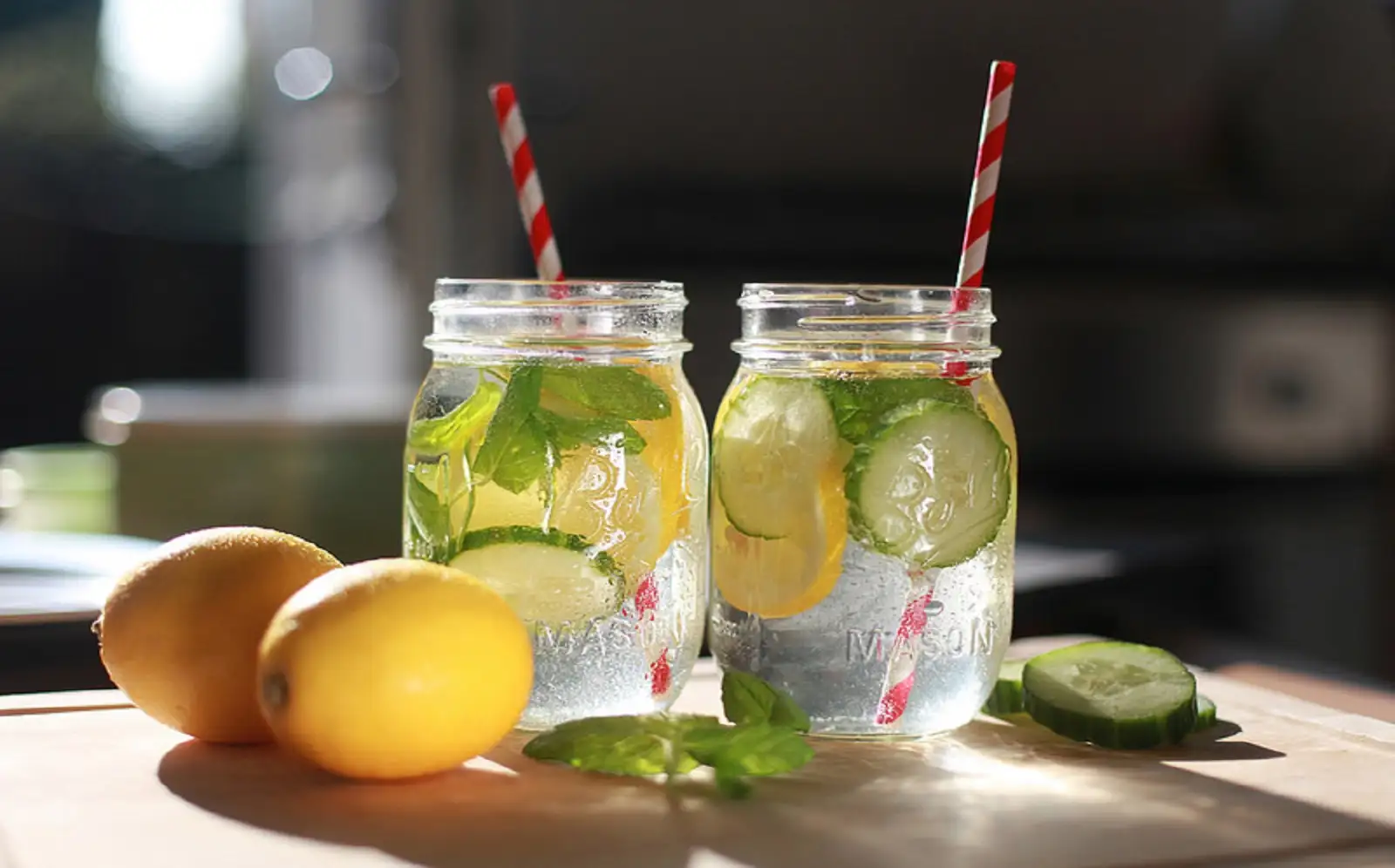 Cucumber Lemon Mint Water